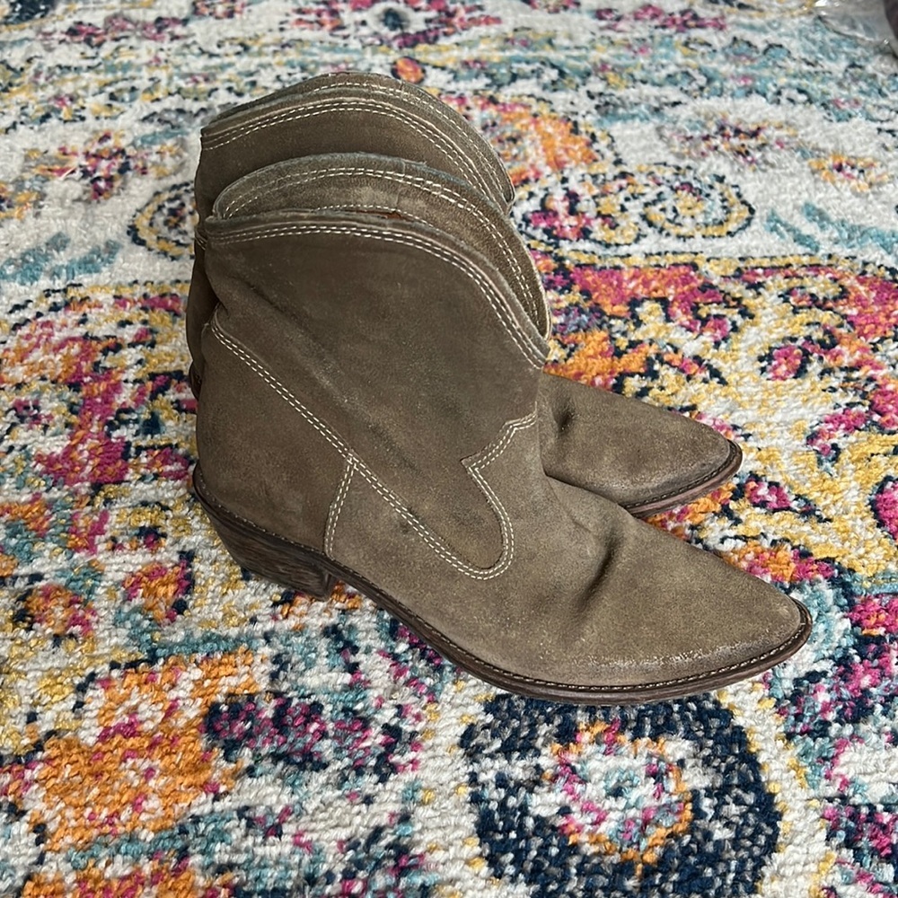 Suede Ankle Boots